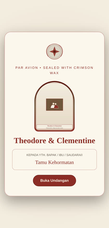 Pratinjau tema Postscript 1948 — Vintage Love Letter
