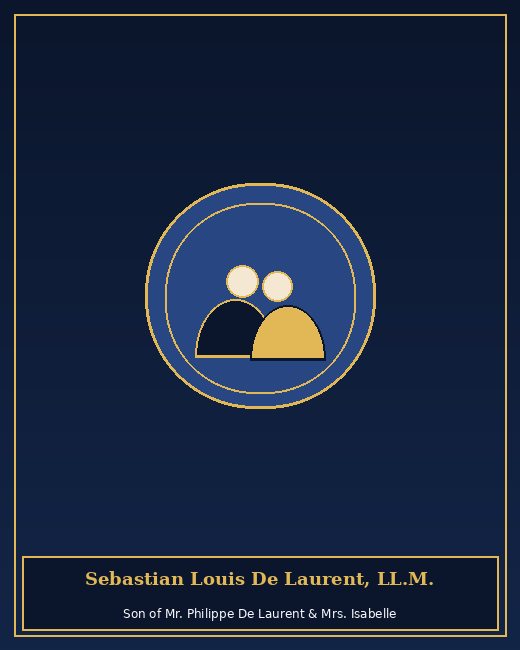 Sebastian Louis De Laurent, LL.M.